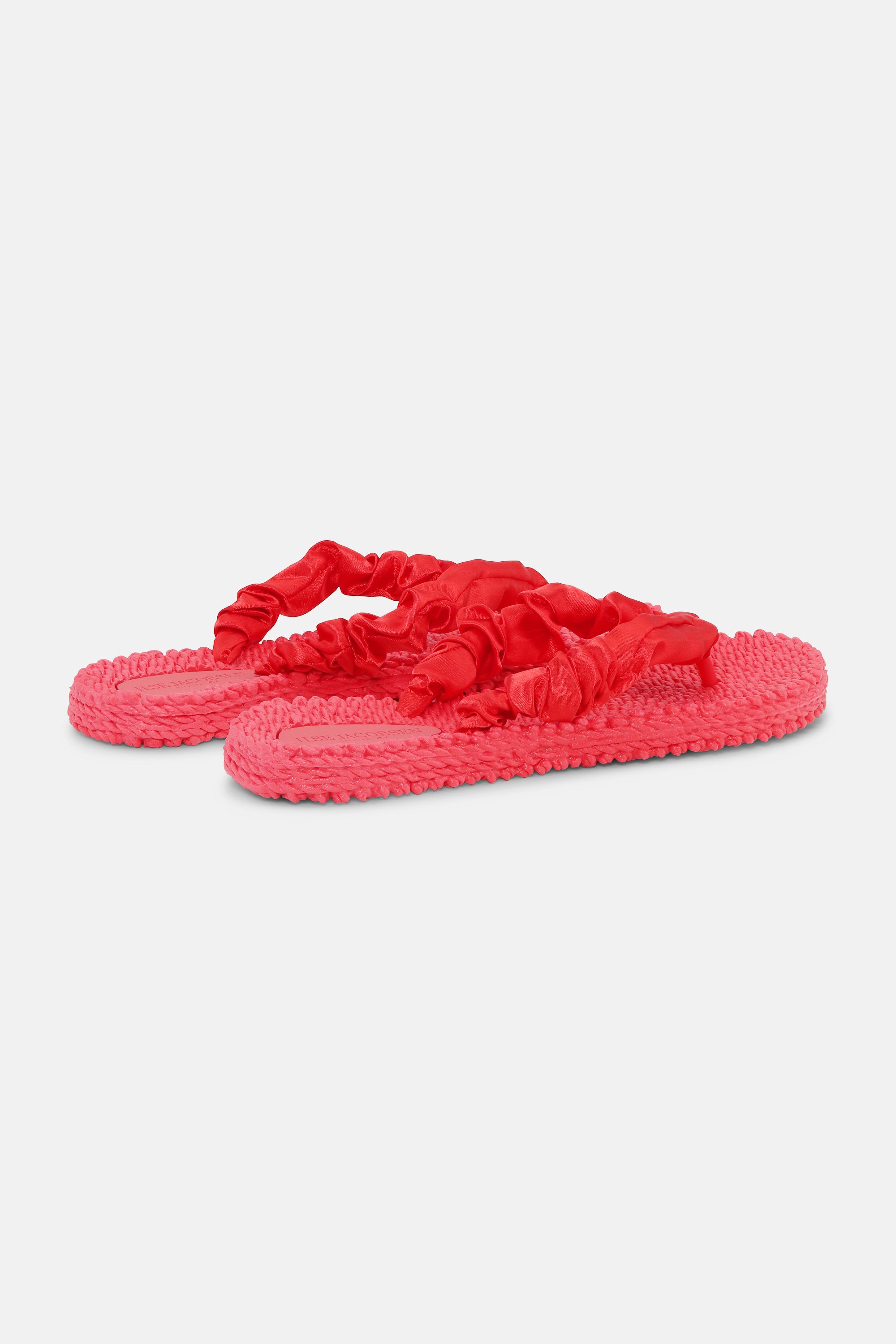 Tongs Tissu - Raspberry